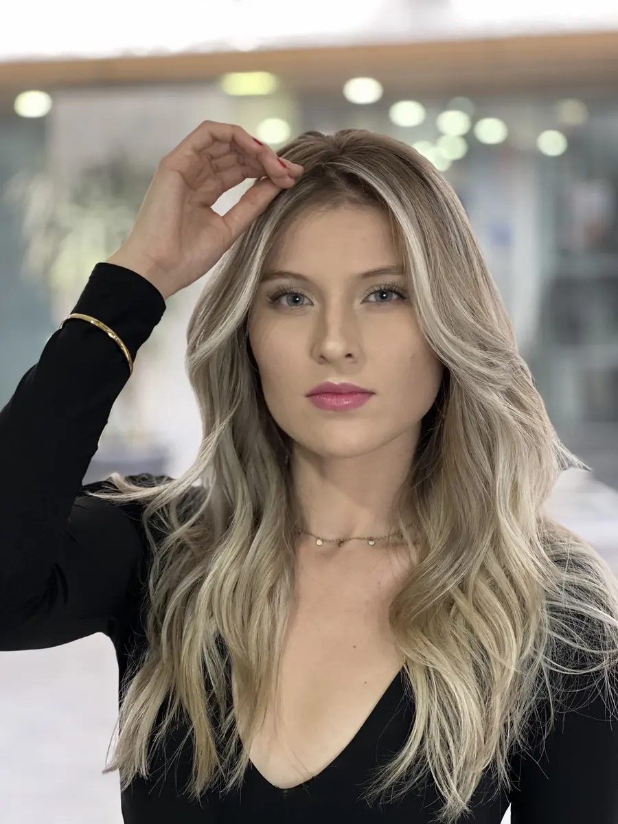 Extensiones de cabello 100% human hair rubio platino MARROKI