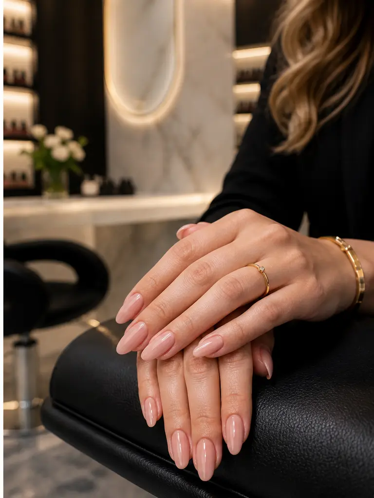 Unas gelish y acrilicas en salon MARROKI Condesa CDMX